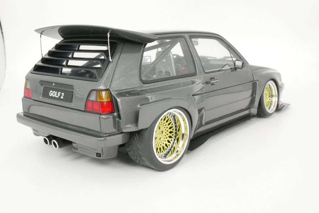 Otto Mobile 1:18 - Modelbil - VW Golf II GTi by Khzyl Kaleem - ascot grey - 2021 #4.3