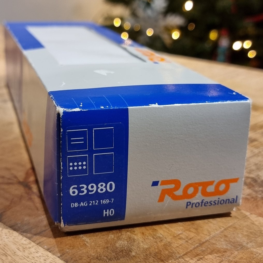 Roco H0 - 63980 - Πετρελαιοκίνητη μηχανή τρένου (1) - Μαγνητικό + ψηφιακό για αισθητήρα reed. - DB Cargo #3.2