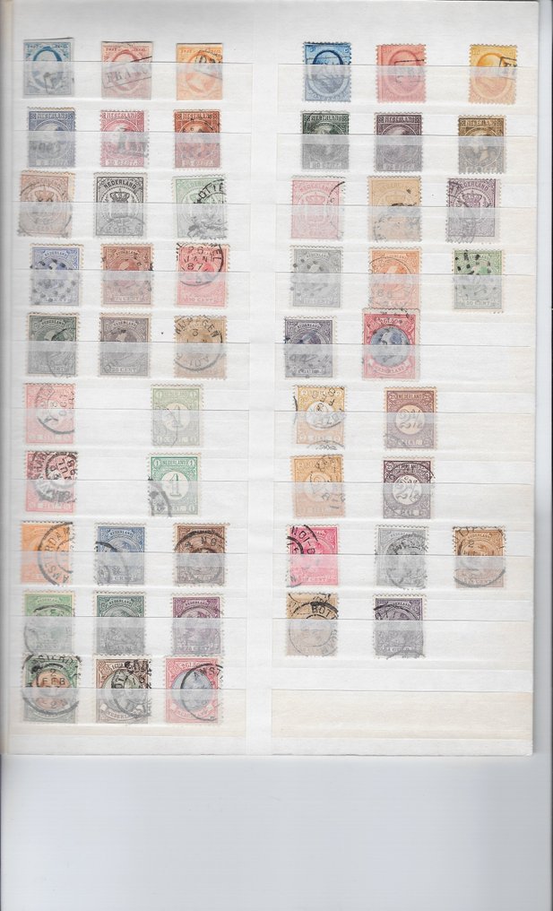 Netherlands 1852/1932 - Beautiful collection of stamps from the year 1852 to the year 1932. #1.0
