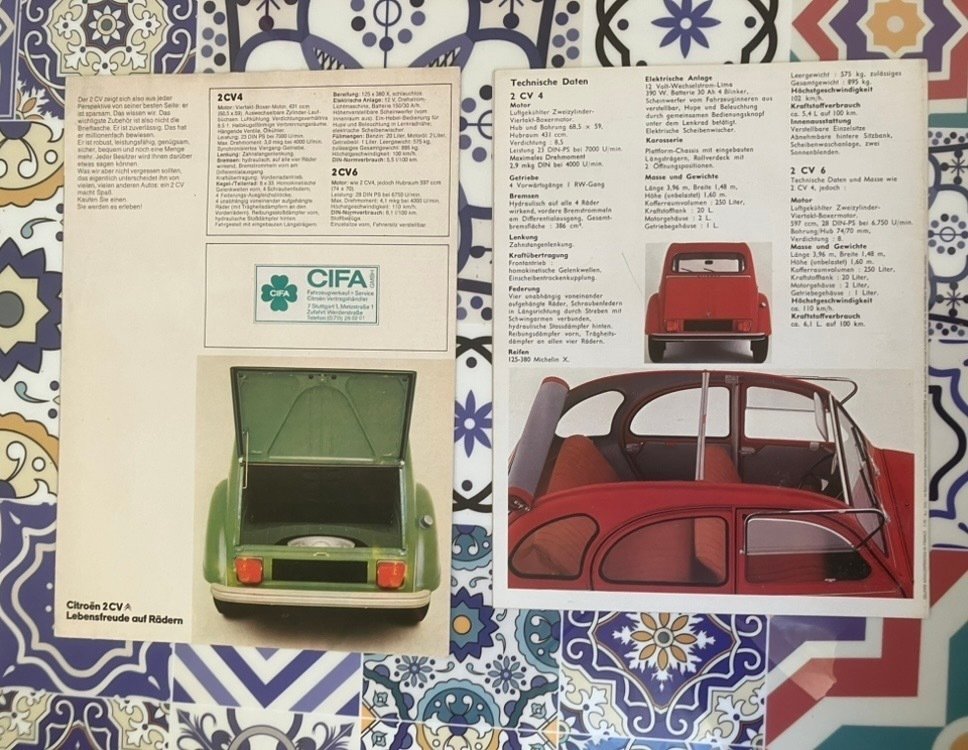 Brochure - Citroën - 2CV - 1974 #3.2