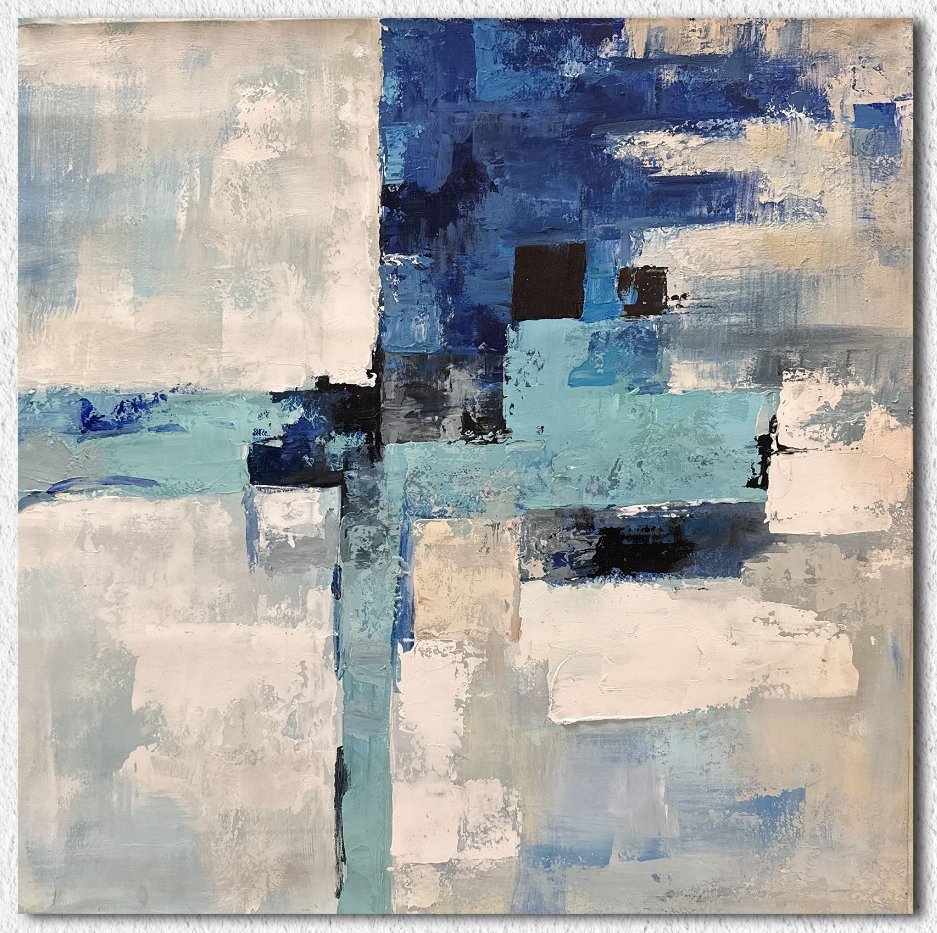 Quang Chinh - Silence Arctique 80 x 80 cm #1.0