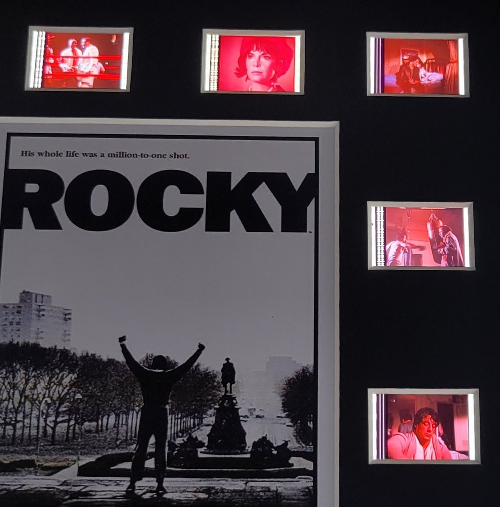 Rocky - Framed Film Cell Display with COA #3.2