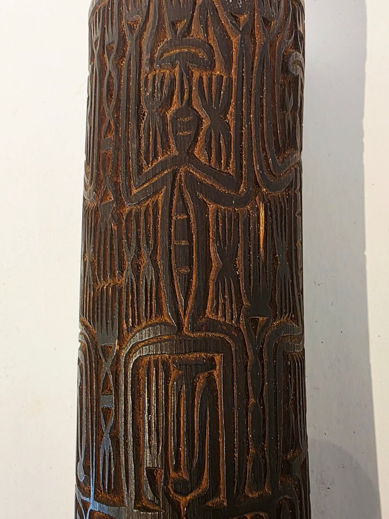 Snelhoorn - πρώην συλλογή Jac Hoogerbrugge. - Fu - Asmat - Δυτικό Παπούα #3.2