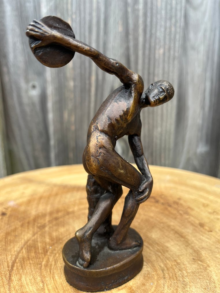 Myron - Statue, Discobolos - 11 cm - Bronze #1.0