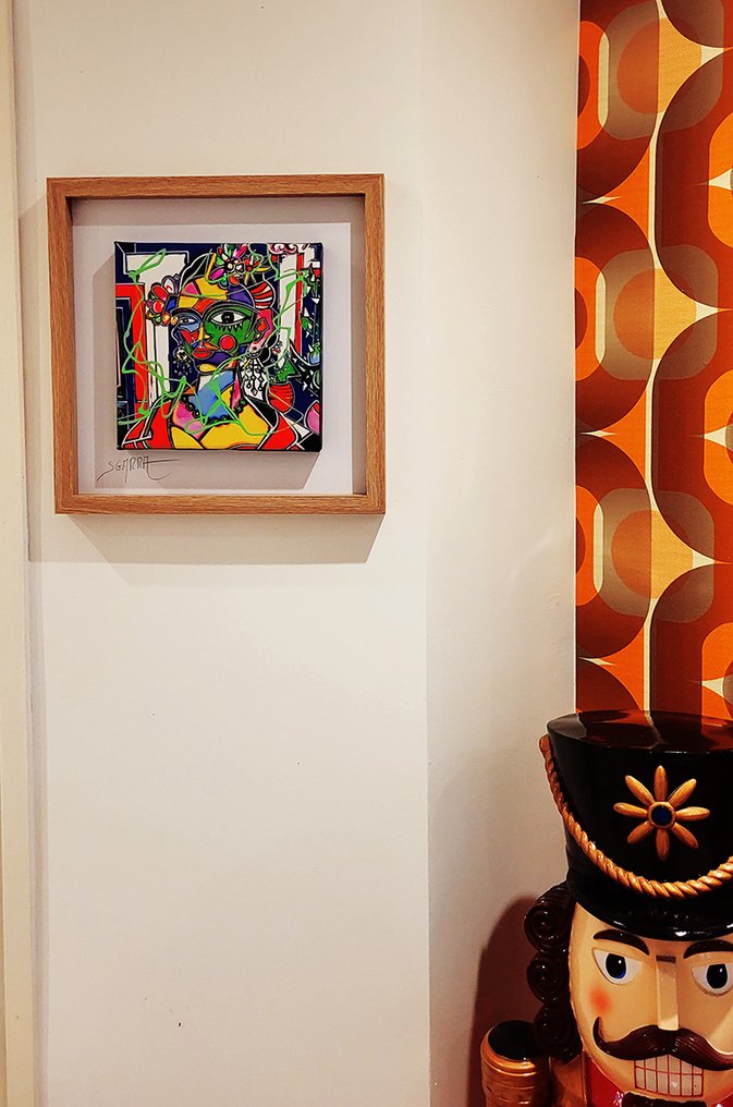 SGARRA - FRIDA KAHLO cubisme #3.2