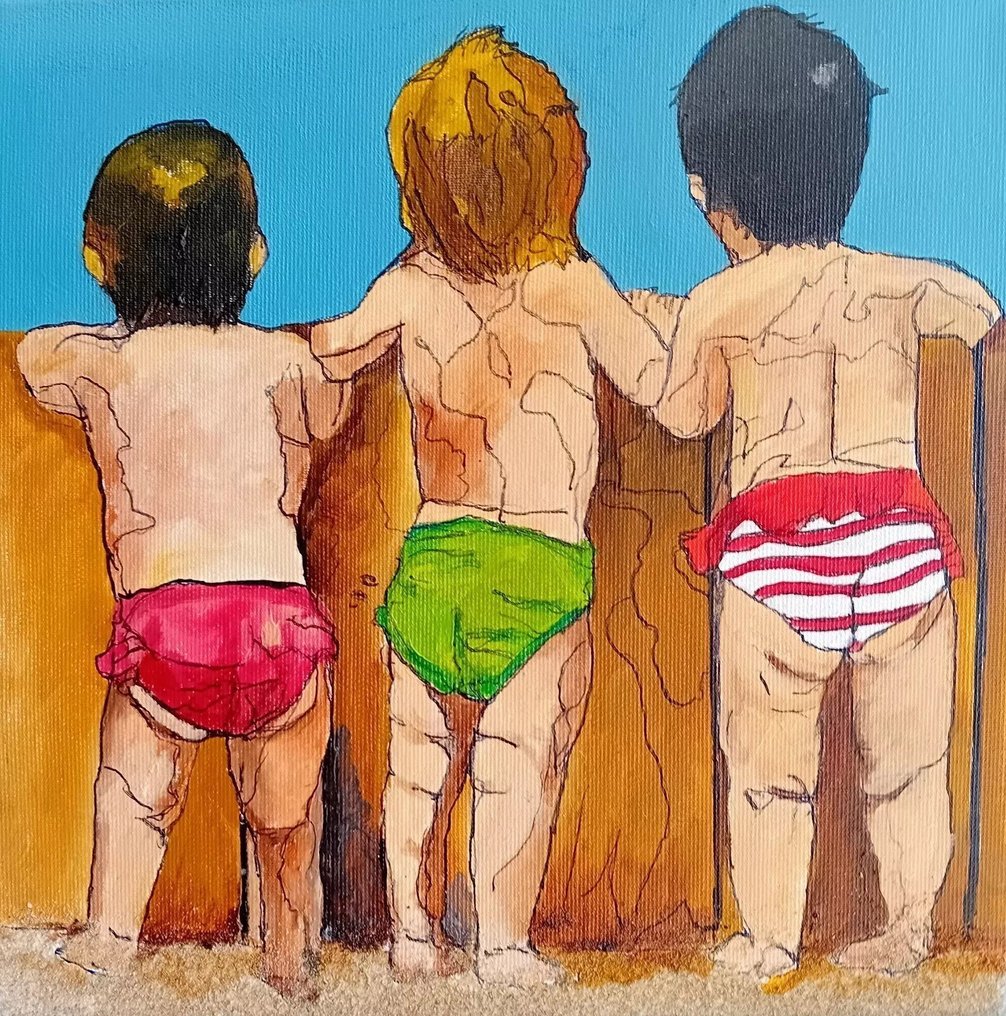 Elena Galimberti (1955) - Al mare #1.0