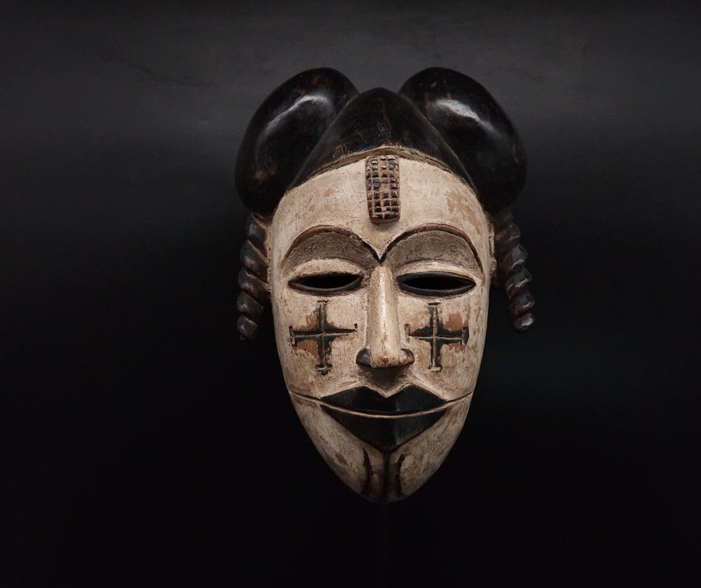 Αφρικανική φυλετική μάσκα. - Ogonie - Νιγηρία (χωρίς τιμή ασφαλείας) #1.0