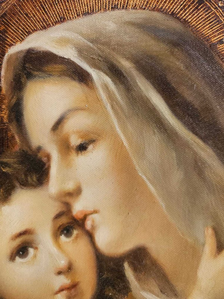 T. Akerman - Madonna con bambino - 30 x 40 cm #2.1