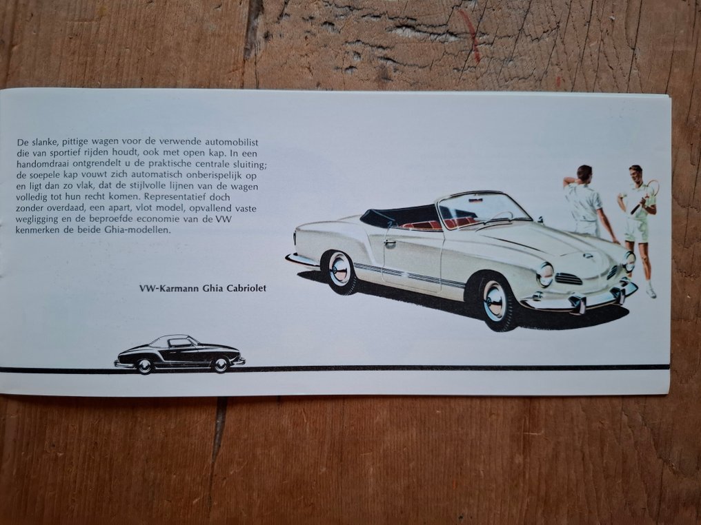 Brochure - Volkswagen - Beetle - T1 - Karmann Ghia - Samba #3.2
