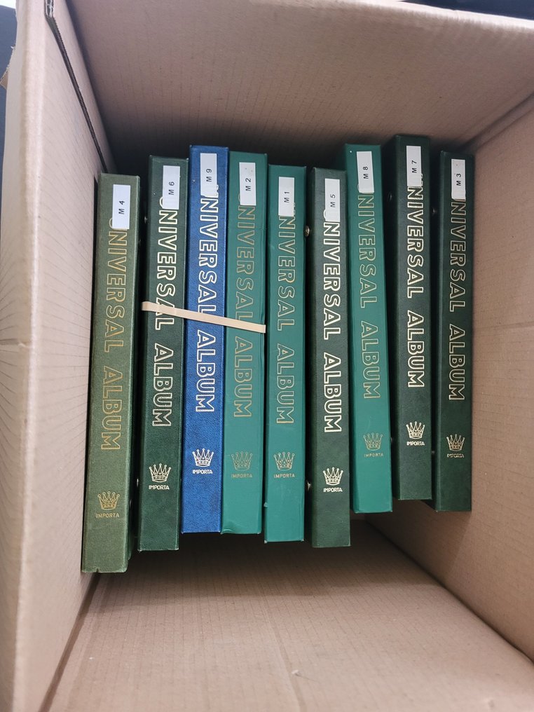 Belgian Congo 1947/1955 - Specialized collection series of indigenous art with stamps from many places. #1.0