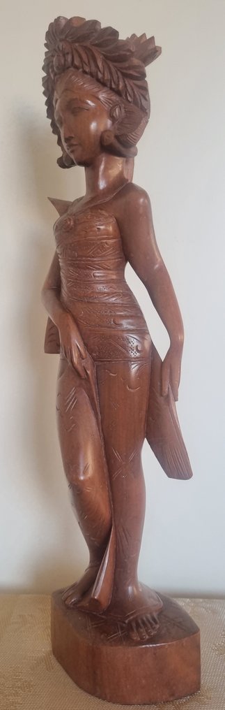 大型巴厘舞者 - 木 - 印度尼西亚 - Late 20th century #2.1