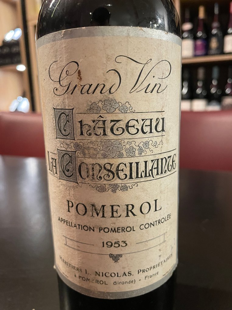 1953 Château La Conseillante - Pomerol - 1 Pullo (0.75L) #1.0