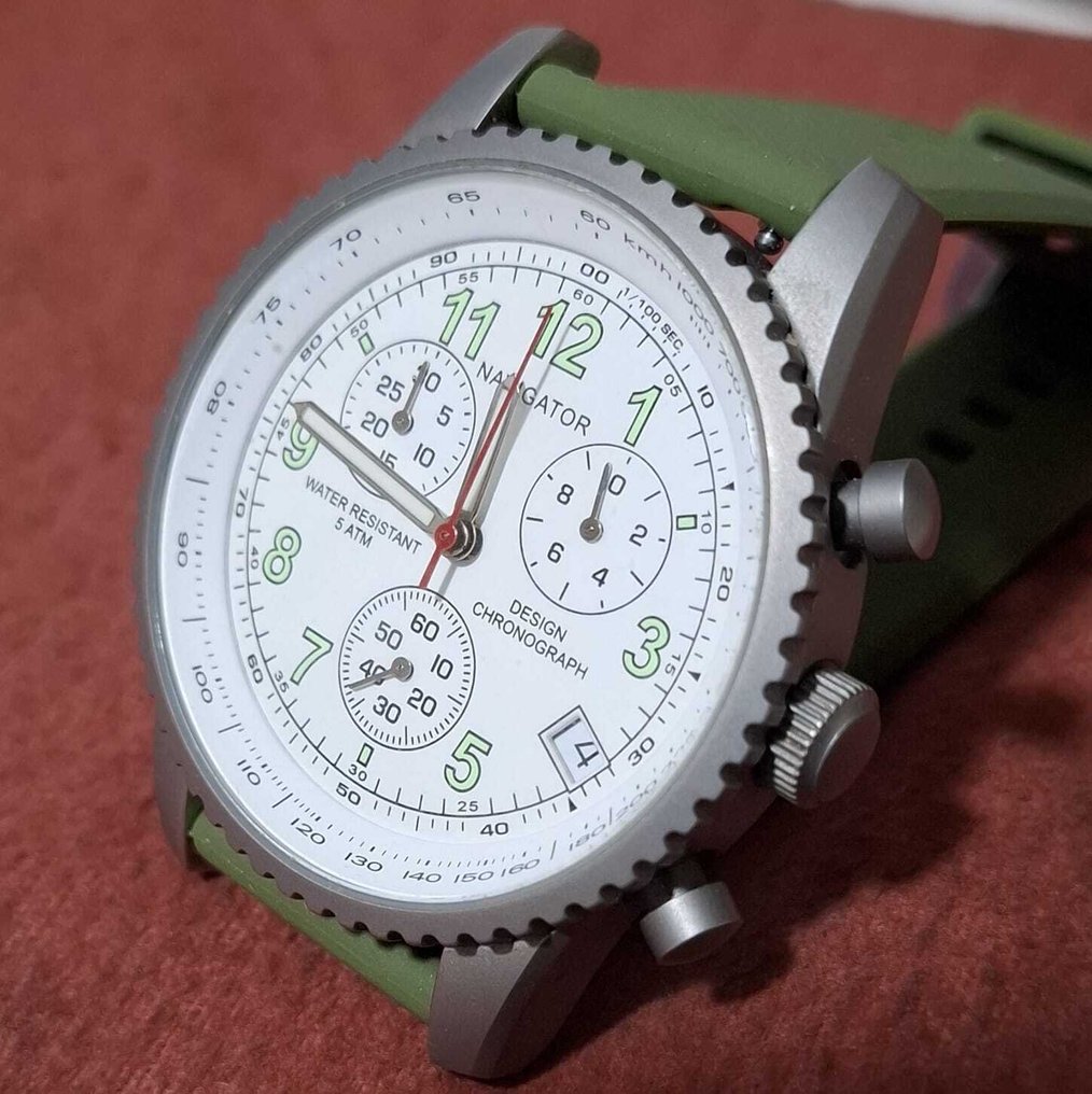 NAVIGATOR - Crongrafo - Ingen mindstepris - 316L - Mænd - 2010-2020 #1.0