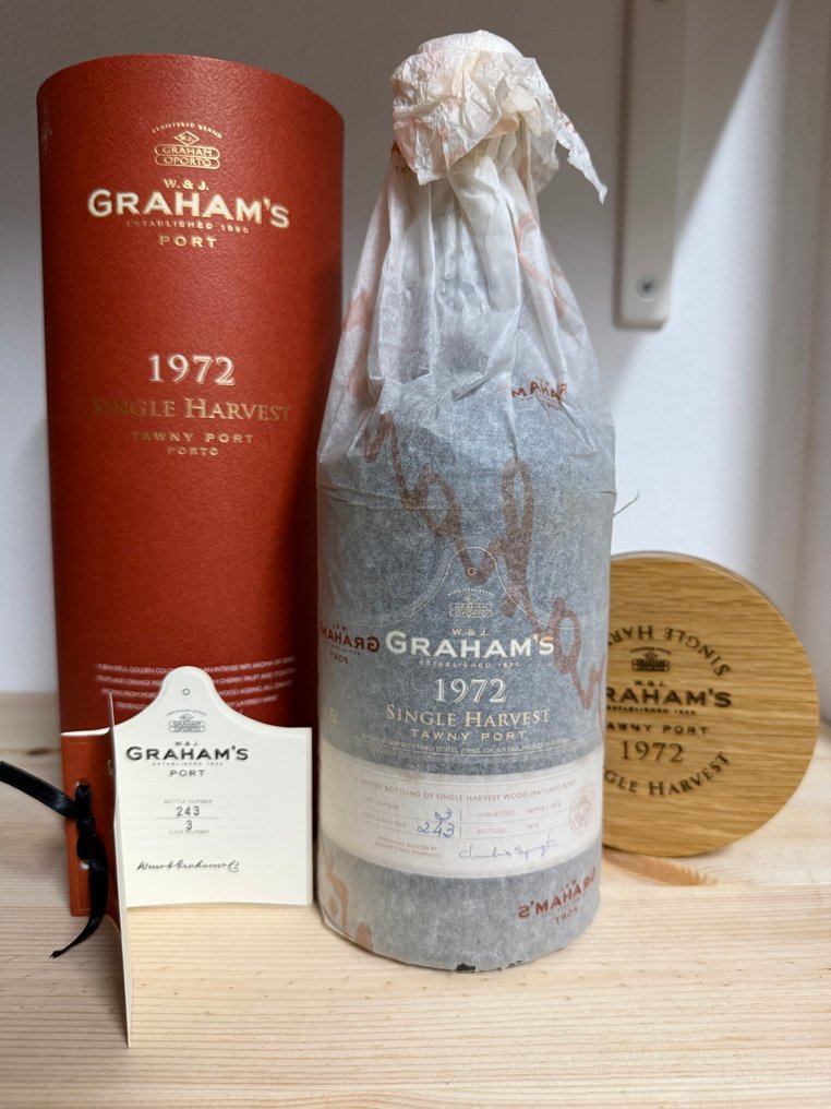 1972 Graham’s Single Harvest Tawny - Pullotettu 2015 - Douro - 1 Pullo (0.75L) #1.0