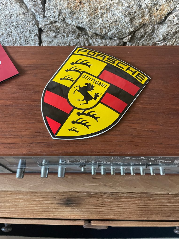 保时捷珐琅徽章 - Porsche - DO NOT SHIP TO CANARIAS #4.3