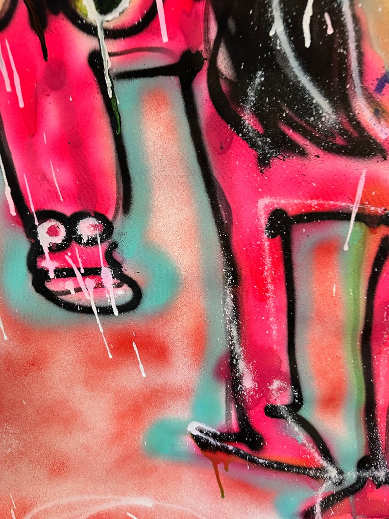 Timo Wedell - Pink Unicorn Like Basquiat - XL #3.2