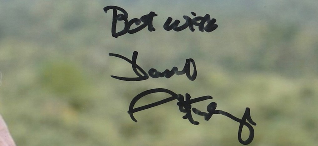 TV and Documentary Legend - Signed by Sir David Attenborough #4.3