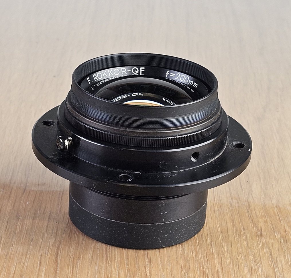 Minolta F.Rokkor-QF 6,5/200mm for Large Format / Experimental Lens | Kiinteän polttovälin objektiivi #3.2