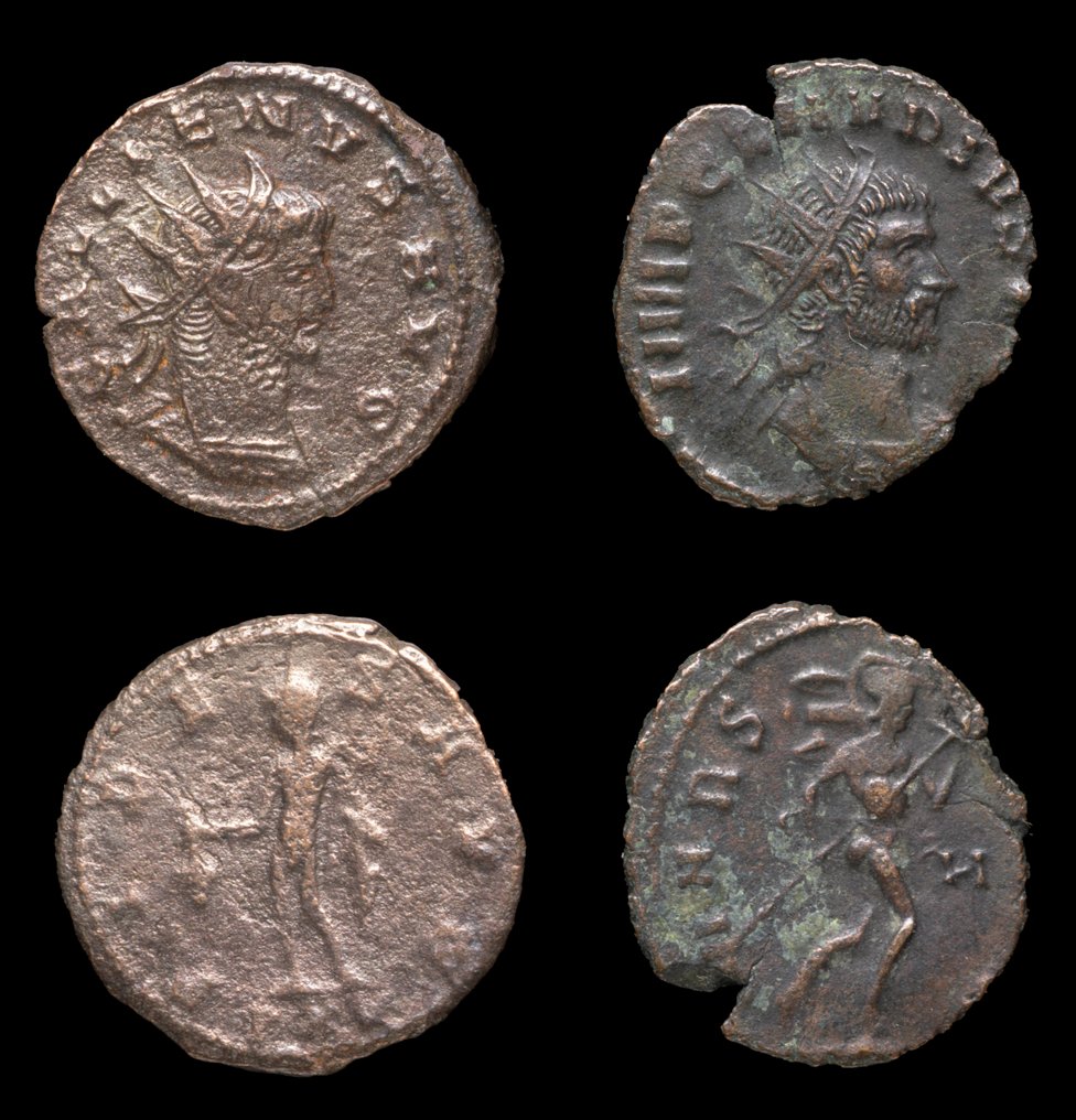 罗马帝国. Gallienus & Claudius II. Antoninianus  (没有保留价) #1.0