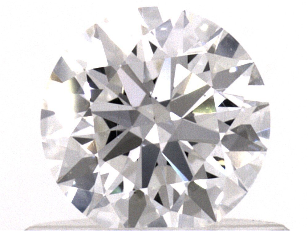 1 pcs 钻石  (天然)  - 0.60 ct - 圆形 - G - SI1 微内含一级 - 美国宝石研究院（GIA） #1.0