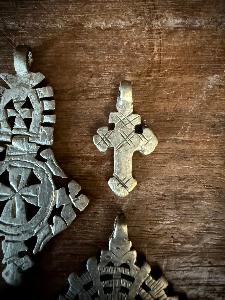 Zilverlegering - Koptisch - Hanger #4.3