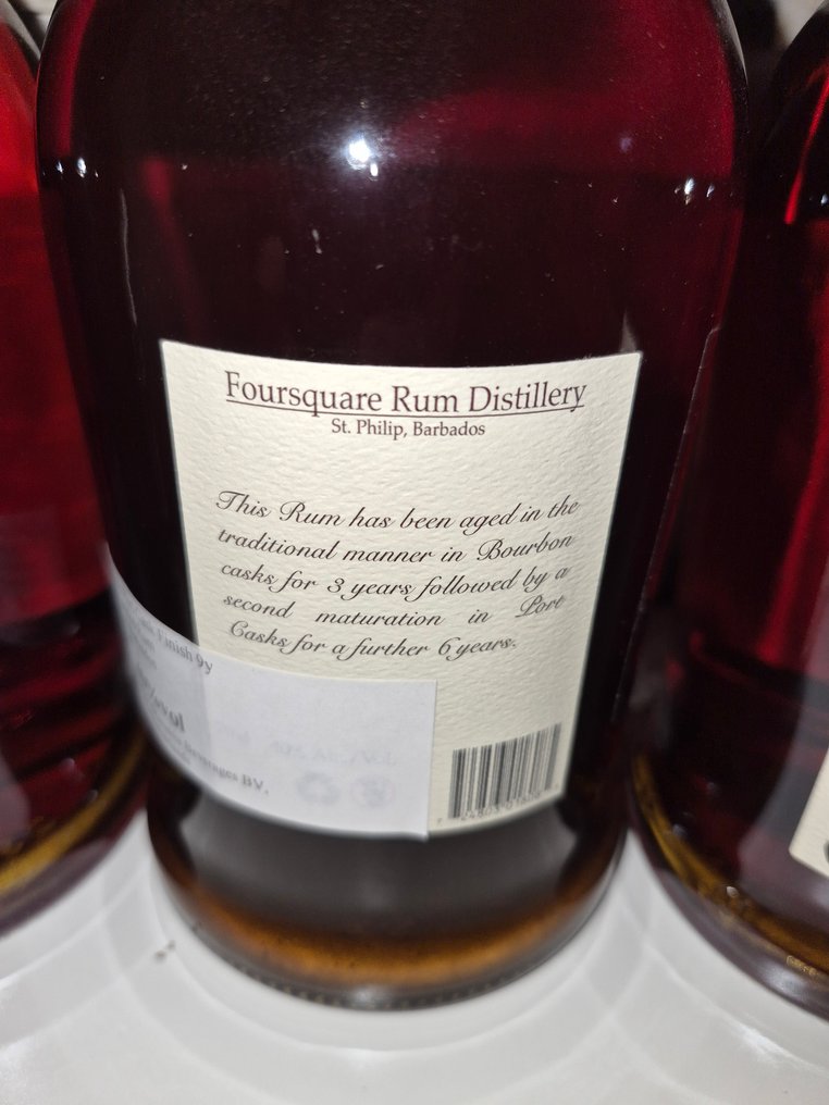 Foursquare - 15yo, 12yo, Port Cask Finish 9yo + Zinfandel Cask Blend 11yo - 70 cl - 4 botellas #3.2