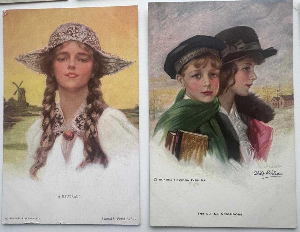 美国 - 幻想 - 明信片 (41) - 1900-1920 #4.3