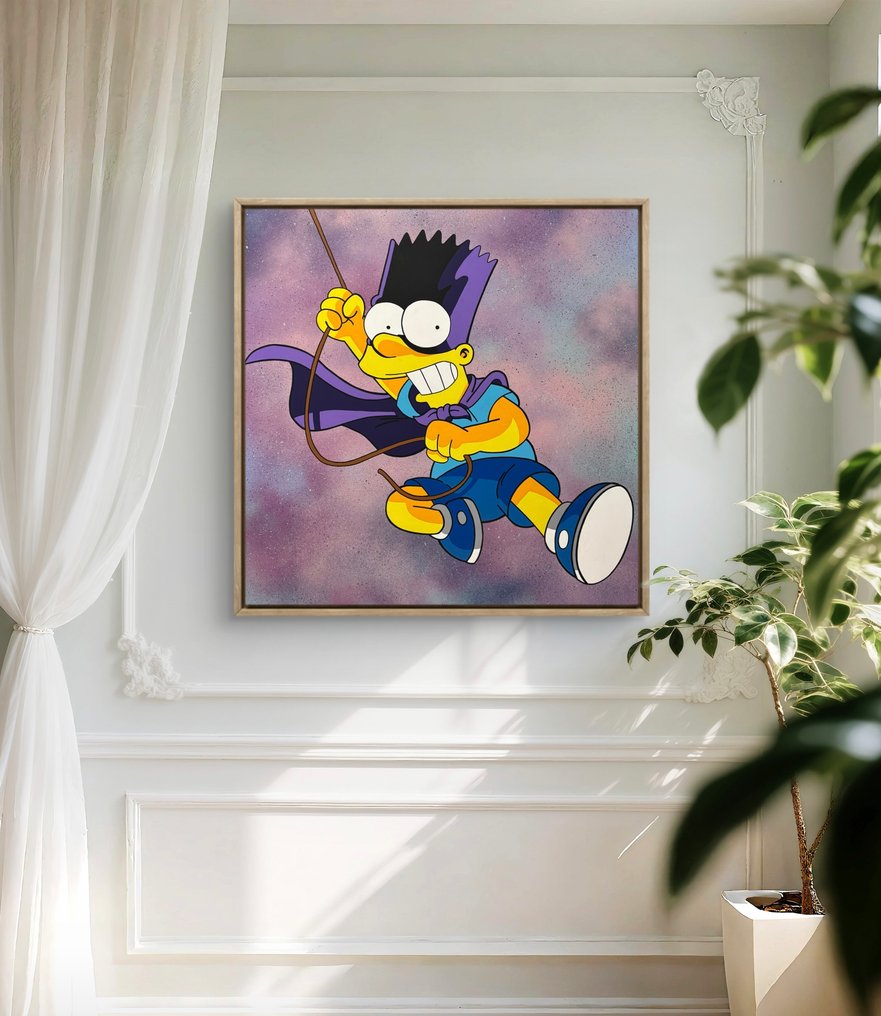 isem (1985) - Bartman ( XL 100x100cm 100% hand paint ) #1.0