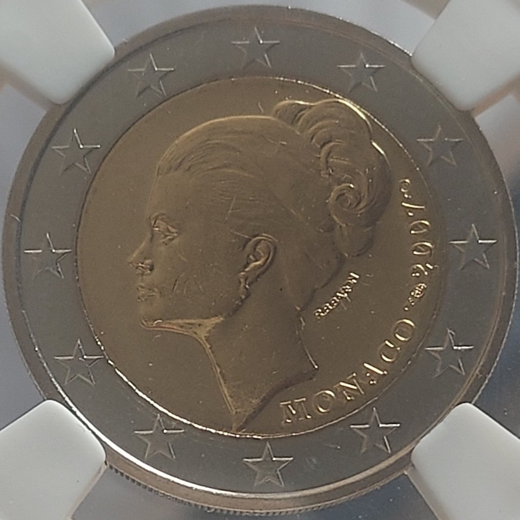 Monaco. 2 Euro 2007 "Grace Kelly" #1.0