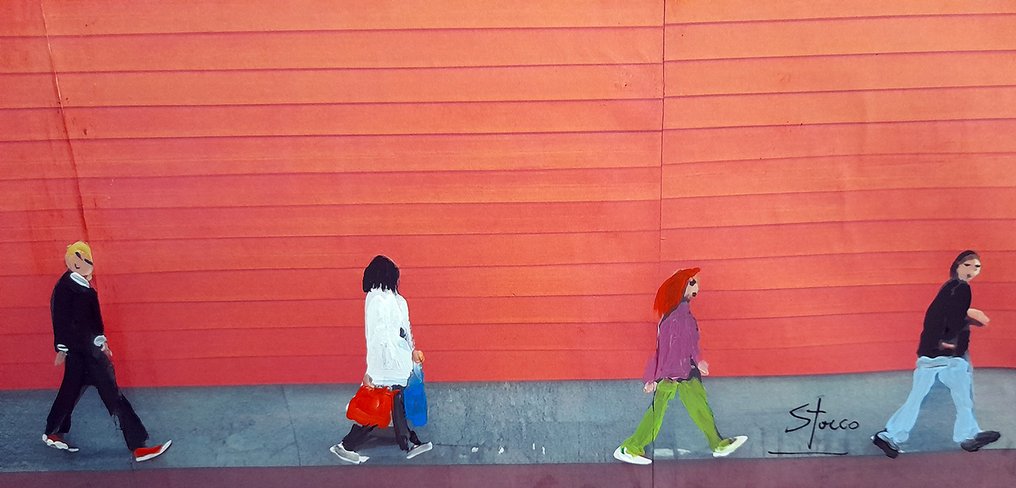 Giorgio Stocco - People a19- opera unica #1.0