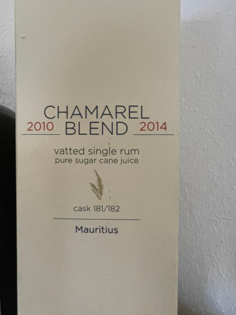 Chamarel Velier - Warren Khong Villa Paradisetto - b. 2017 - 70cl #2.1