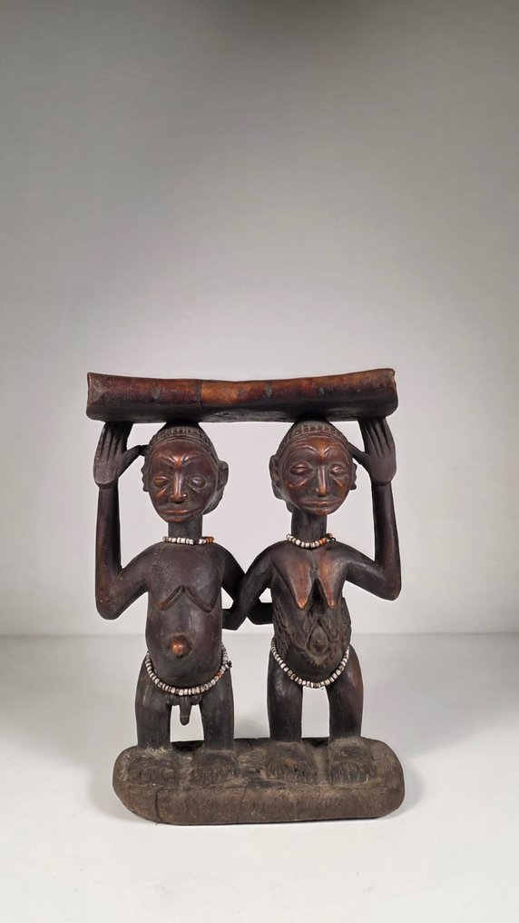 Puulevyn pää. - Luba - Kongo RDC (Ei pohjahintaa) #1.0