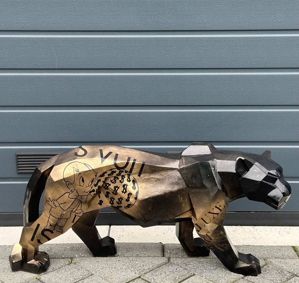 Daluxe Art - 1999 • 1/1 Pop Art Panther | Richie Rich Theme • XL #3.2