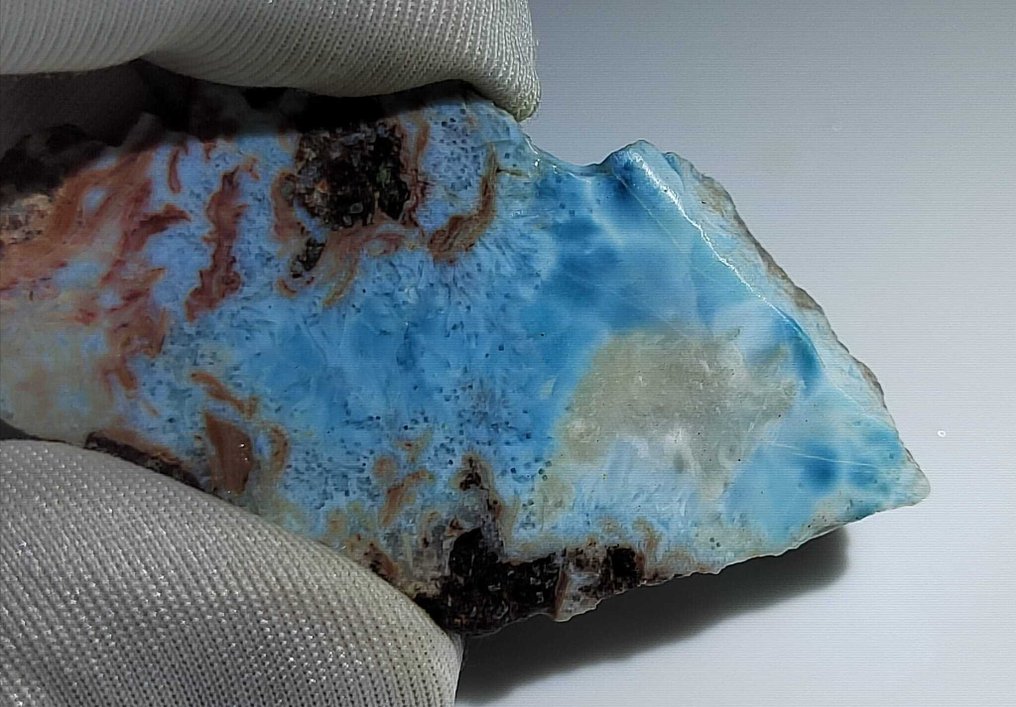 Larimar hochwertig - 240 Karat AAA Rohstein- 48 g #2.1