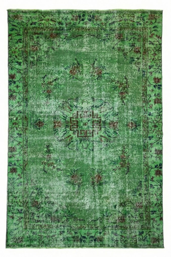 Πράσινο vintage - Χαλί - 280 cm - 160 cm - με πιστοποιητικό #3.2