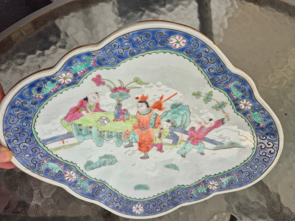 Πιάτο - Πορσελάνη - Όμορφο κινέζικο οροπέδιο. #4.3