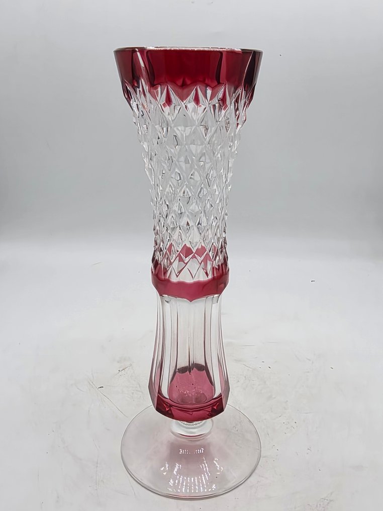 Val Saint Lambert - Jarrón  - Cristal #1.0