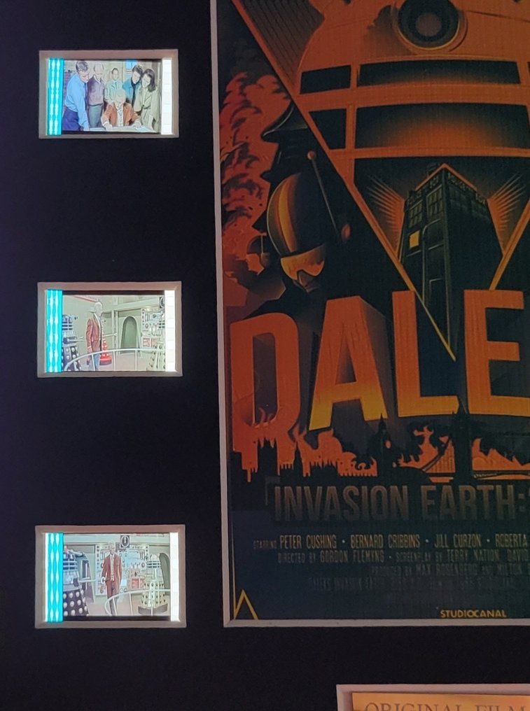 Daleks Invasion Earth 2150 AD - Framed Film Cell Display with COA #3.2