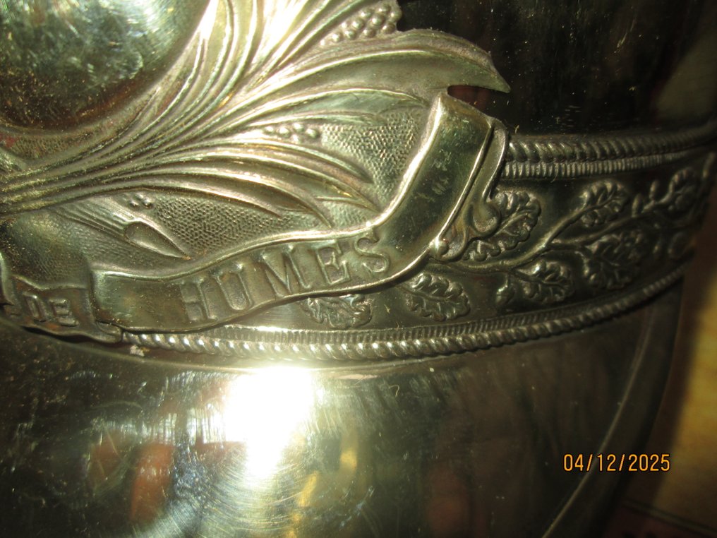 法國 - 消防员 - 軍用頭盔 - 精彩的消防员头盔 M1870，Humes 52 乡村款 #3.2