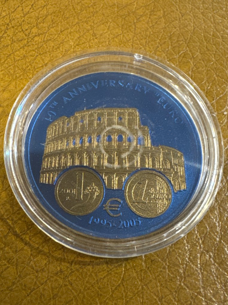 Liberia. 5 Dollars 2005 - Kolosseum Niob - 7,78g (Zonder minimumprijs) #1.0