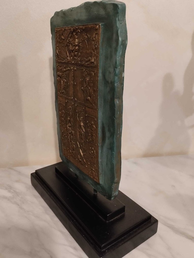 Ανάγλυφο, Porta Santa - 35 cm - Μπρούντζος, Ξύλο, Μέταλλο #2.1