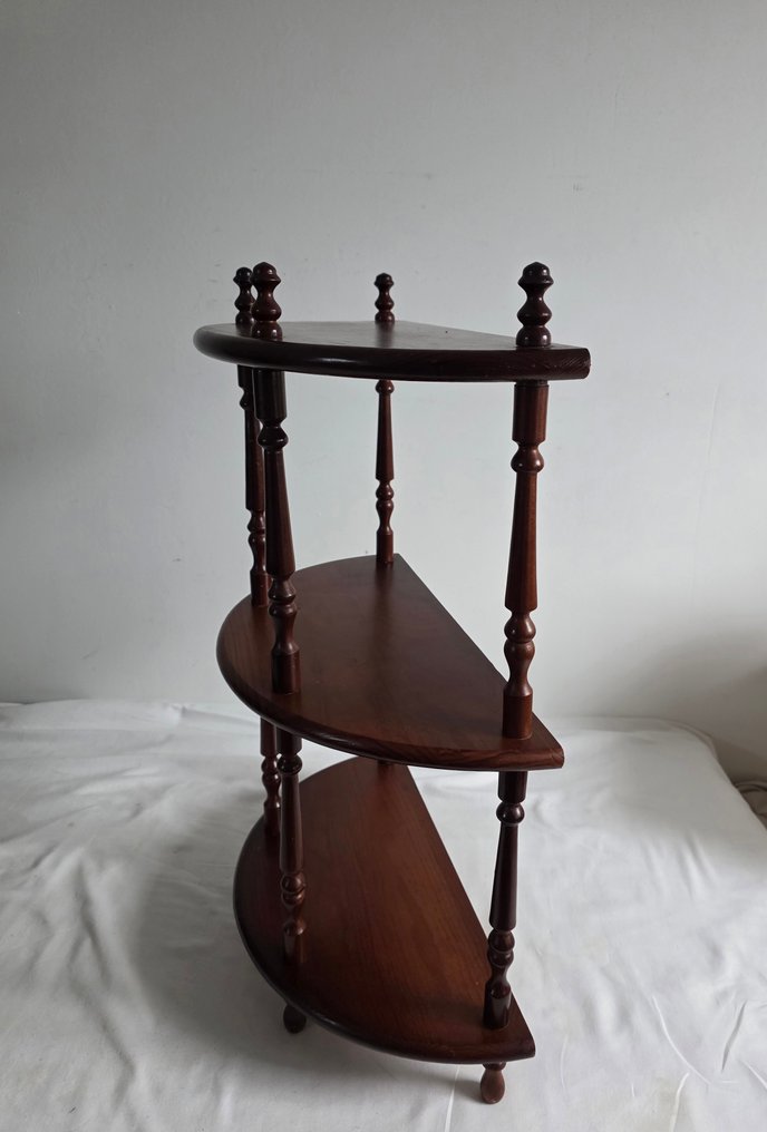 書櫃 - 桃花心木 - 半圆形架子 #4.3