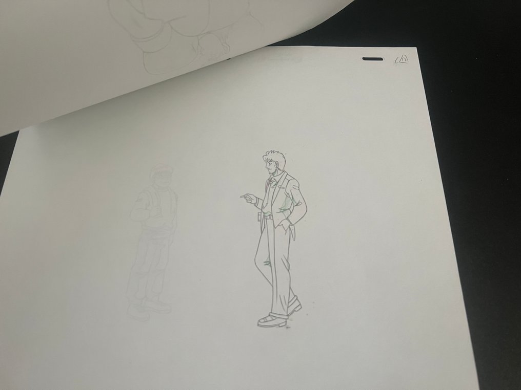 George Morikawa - 2 Original Cel + Originalzeichnung - Hajime no Ippo #2.1