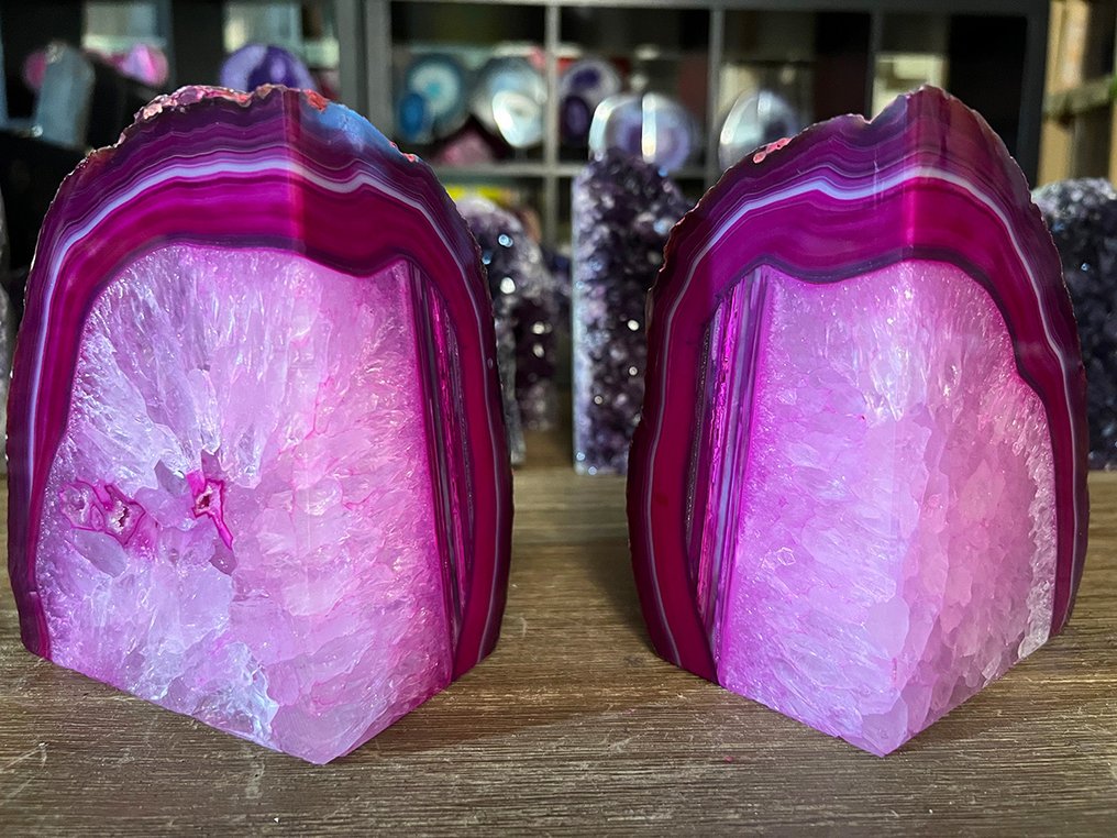 Achat Kugel - Höhe: 15 cm - Breite: 24 cm- 4.9 kg - (1) #3.2