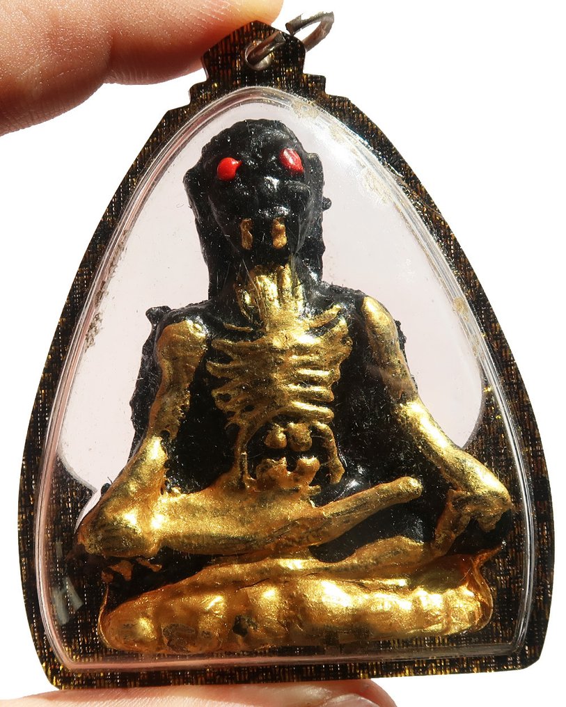 Amulet van de Skeletgeest: Occulte Meesterschap, Geluk & Aantrekking - Talisman #1.0