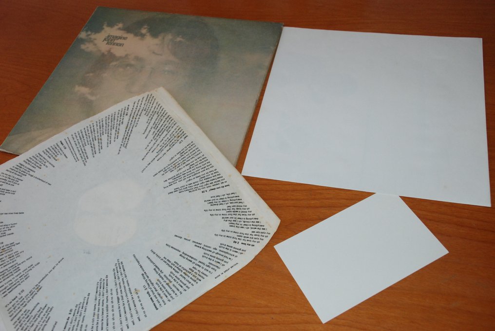 John Lennon - IMAGINE - LP - 1st Pressing - 1972 #4.3