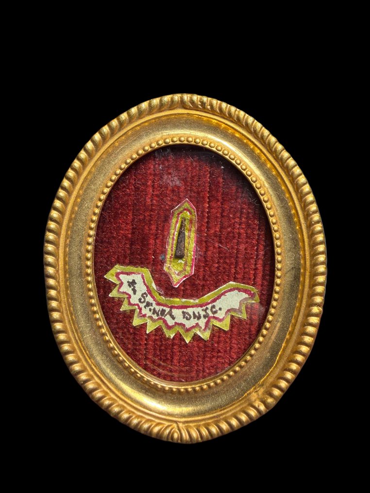 Reliquaire - Ottone Dorato - 1850-1900 - Ex Spinea D.N.J.C. #1.0