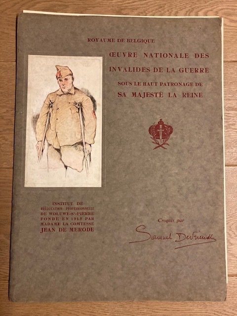 Samuel Devriendt - Invalides de la Guerre - Oorlogsinvaliden - Aveugles de geurre - Oorlogsblinden - 1920-1923 #1.0
