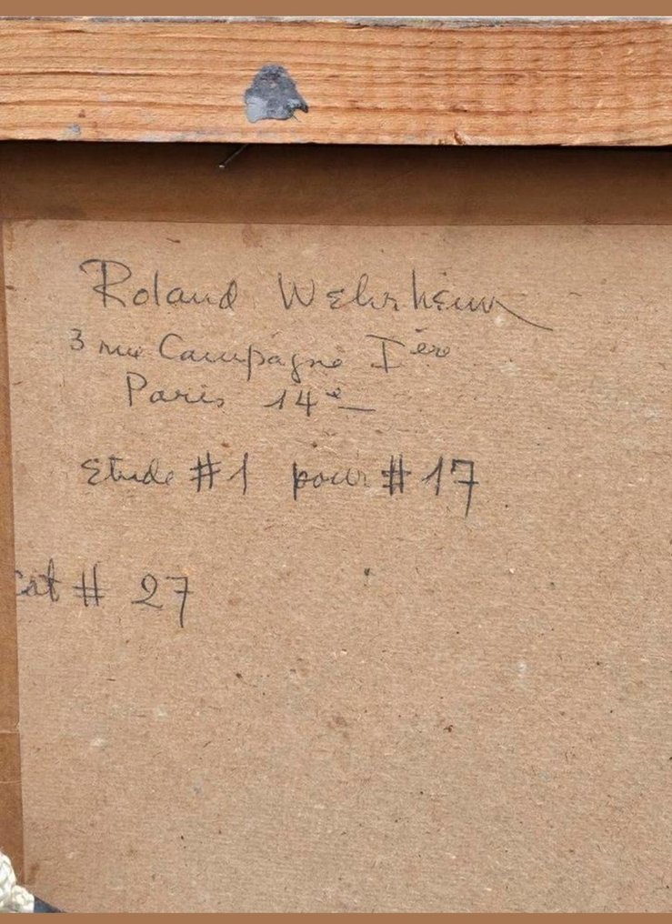 Bud Wehrheim (1910-2001) - Surrealist Composition #4.3