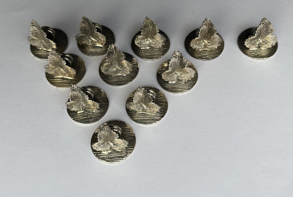 Unsigned - 11 stuks naamkaart houders - Kartenhalter #1.0